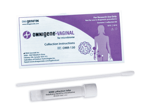 kit recolección microbioma vaginal OMR130