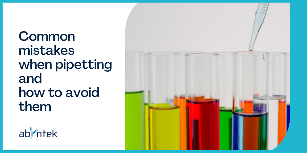 Common mistakes when pipetting and how to avoid them