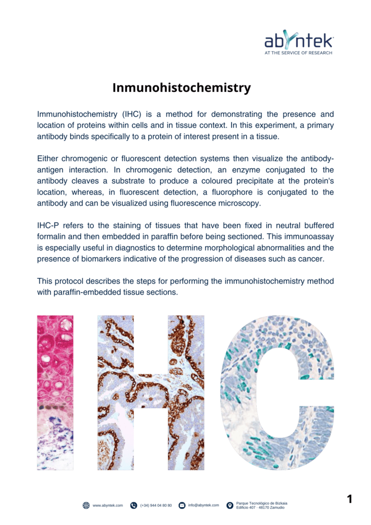 Inmunohistochemistry Protocol